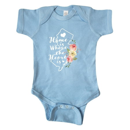 Inktastic New Jersey Home is Where the Heart is with Watercolor Floral Gift Baby Girl Bodysuit
Inktastic New Jersey Home is Where the Heart is with Watercolor Floral Gift Baby Girl Bodysuit