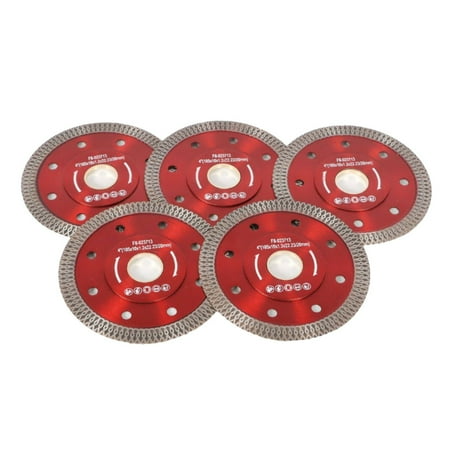 5Pcs 4 Super Thin Dry Wet Diamond Porcelain Saw Blades Ceramic Cutting Disc Wheels
5Pcs 4 Super Thin Dry Wet Diamond Porcelain Saw Blades Ceramic Cutting Disc Wheels