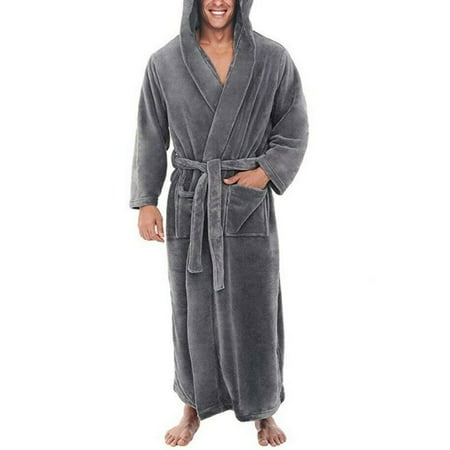 jangslng Men Soft Coral Fleece Solid Color Pockets Long Bath Robe Home Gown Sleepwear
jangslng Men Soft Coral Fleece Solid Color Pockets Long Bath Robe Home Gown Sleepwear