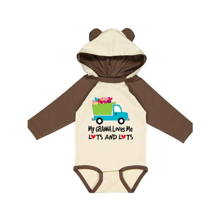 Inktastic Granna Loves Me Lots Grandchild Gift Baby Boy or Baby Girl Long Sleeve Bodysuit
Inktastic Granna Loves Me Lots Grandchild Gift Baby Boy or Baby Girl Long Sleeve Bodysuit