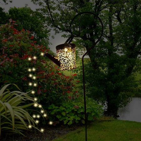 Aoujea Solar Lights for Outside Solar Rose Kettle Light Shower Light Solar S-ilver Wire Light 60 Lights
Aoujea Solar Lights for Outside Solar Rose Kettle Light Shower Light Solar S-ilver Wire Light 60 Lights