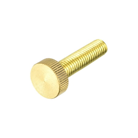 Knurled Thumb Screws M10x40mm Flat Brass Bolts Grip Knobs Fasteners