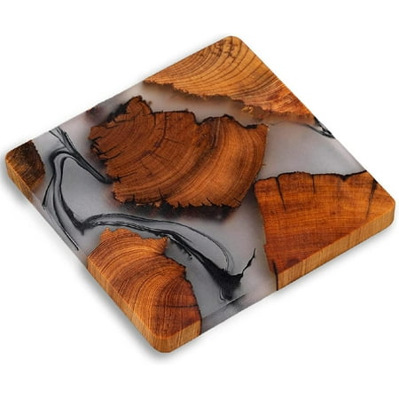 Wooden Coasters Set Epoxy Coasters Modern Coasters with Holder Cedar Wood Coaster (6 No Holder)
Wooden Coasters Set Epoxy Coasters Modern Coasters with Holder Cedar Wood Coaster (6 No Holder)