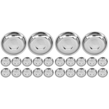 BESTONZON 24 Pcs Stainless Steel Seasoning Dishes Sauce Dishes Round Seasoning Bowls Condiment Cups
BESTONZON 24 Pcs Stainless Steel Seasoning Dishes Sauce Dishes Round Seasoning Bowls Condiment Cups