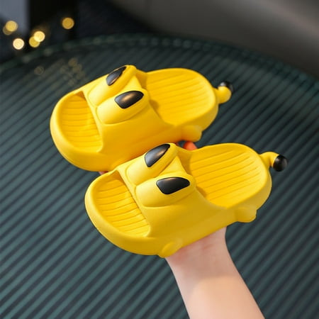 Cathalem Size Two Girls Slippers Children Boys Girls Summer Slippers Quick Dry Shower Cute Cartoon Indoor Non Slip Warm And Tote Yellow 190
Cathalem Size Two Girls Slippers Children Boys Girls Summer Slippers Quick Dry Shower Cute Cartoon Indoor Non Slip Warm And Tote Yellow 190