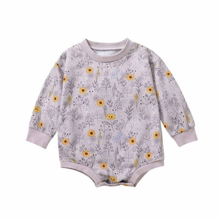 Odeerbi Baby Bodysuit Layette Onesies for Toddler Autumn Spring Girls Boys Cute Romper Long Sleeve Button Sweatshirt Jumpsuits Gray
Odeerbi Baby Bodysuit Layette Onesies for Toddler Autumn Spring Girls Boys Cute Romper Long Sleeve Button Sweatshirt Jumpsuits Gray