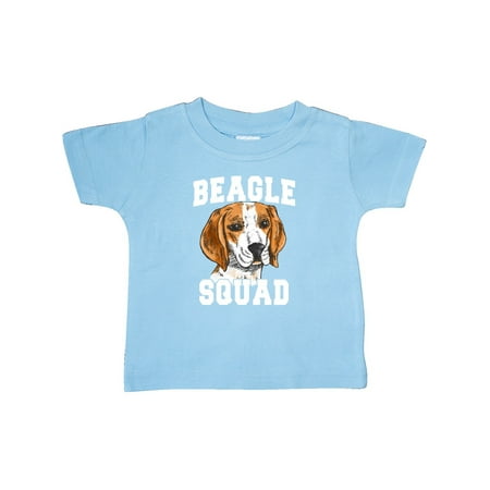 Inktastic Dog Beagle Squad Gift Baby Boy or Baby Girl T-Shirt