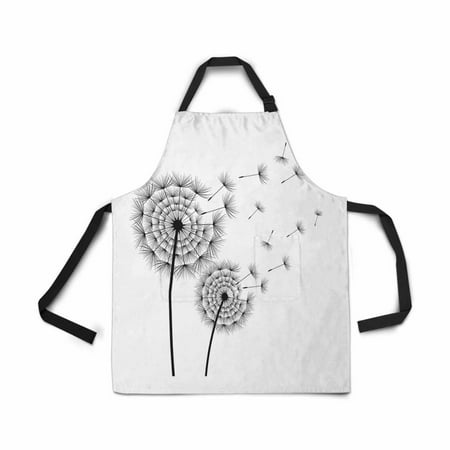 ASHLEIGH Adjustable Bib Apron for Women Men Girls Chef with Pockets Black Flower Dandelion Fluff Floral Summer Spring Nature Novelty Kitchen Apron for Cooking Baking Gardening Grooming Cleaning
ASHLEIGH Adjustable Bib Apron for Women Men Girls Chef with Pockets Black Flower Dandelion Fluff Floral Summer Spring Nature Novelty Kitchen Apron for Cooking Baking Gardening Grooming Cleaning