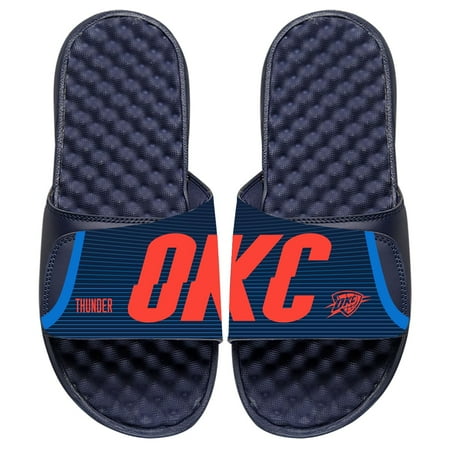 Men s ISlide Navy Oklahoma City Thunder Statement Jersey Split Slide Sandals
Men s ISlide Navy Oklahoma City Thunder Statement Jersey Split Slide Sandals