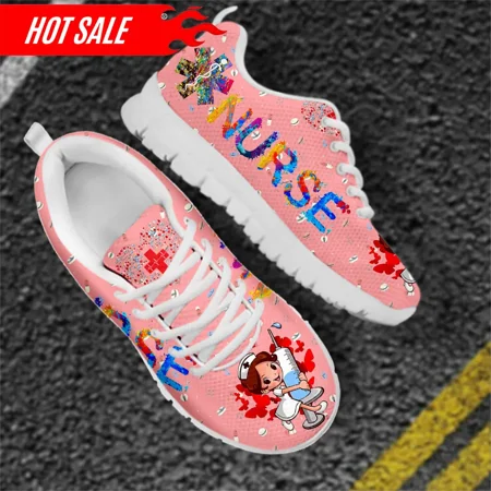 Spring Premium Nurse Shoes Flats Sneakers for Women s Cartoon Physio Surgical Design Lace Up Footwear Medical Shoe
Spring Premium Nurse Shoes Flats Sneakers for Women s Cartoon Physio Surgical Design Lace Up Footwear Medical Shoe