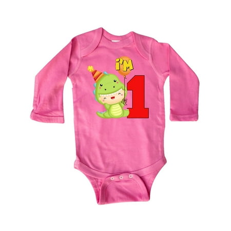 Inktastic 1st Birthday Cute Dinosaur Gift Baby Boy or Baby Girl Long Sleeve Bodysuit
Inktastic 1st Birthday Cute Dinosaur Gift Baby Boy or Baby Girl Long Sleeve Bodysuit