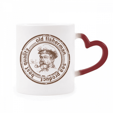 Old Fisherman Captain Classic Country City Heat Sensitive Mug Red Color Changing Stoneware Cup
Old Fisherman Captain Classic Country City Heat Sensitive Mug Red Color Changing Stoneware Cup