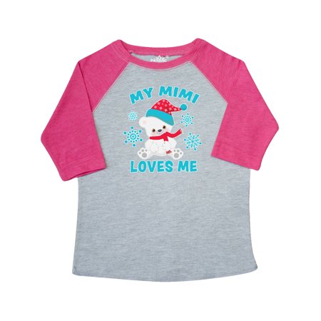 Inktastic Polar Bear My Mimi Loves Me in Santa Hat with Snowflakes Gift Toddler Boy or Toddler Girl T-Shirt
Inktastic Polar Bear My Mimi Loves Me in Santa Hat with Snowflakes Gift Toddler Boy or Toddler Girl T-Shirt