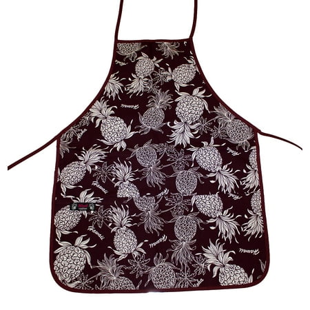 Hawaii Floral Print Flower Adult Aprons for Men and Women