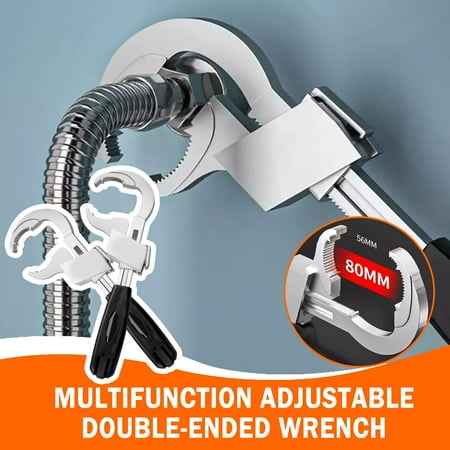Universal Adjustable Double-ended Wrench - Multifunctional Adjustable Wrench for Disassembly
Universal Adjustable Double-ended Wrench - Multifunctional Adjustable Wrench for Disassembly