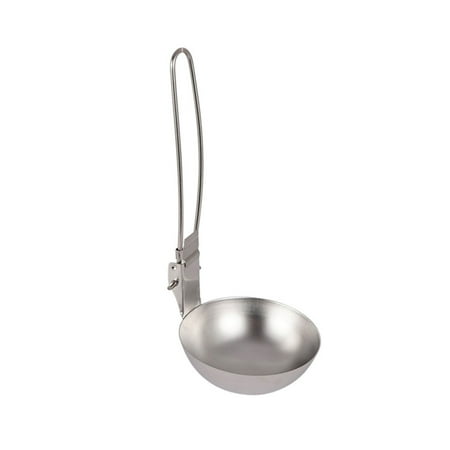 Famure Stainless Steel Spoon|Stainless Steel Soup Ladle Slotted Spoon with Folding Handle
Famure Stainless Steel Spoon|Stainless Steel Soup Ladle Slotted Spoon with Folding Handle