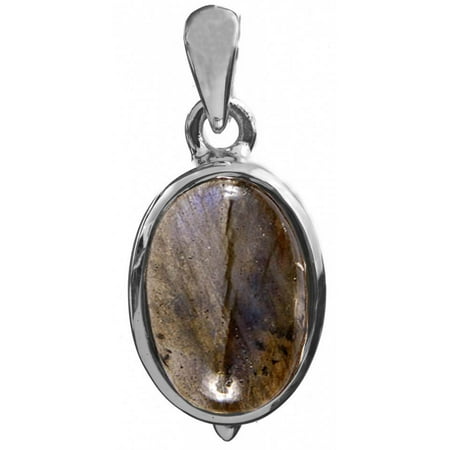 Labradorite Oval Pendant