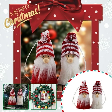 Christmas Decor 2PC Christmas Small Pendant Wool Plush Doll Pendant Christmas Home Scene Decoration
Christmas Decor 2PC Christmas Small Pendant Wool Plush Doll Pendant Christmas Home Scene Decoration