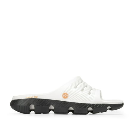 Cole Haan Men s Zerogrand All Day Slide in White/Black 13 US
