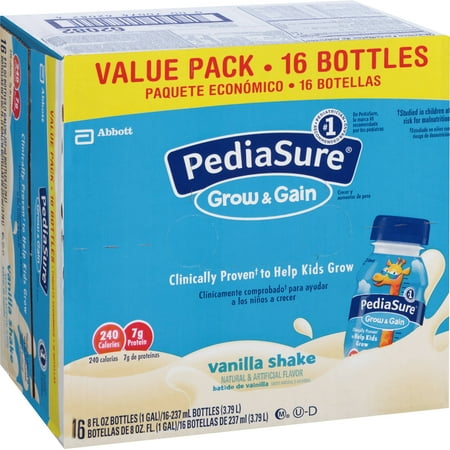 pediasure vanilla count oz fl