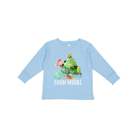 Inktastic Buon Natale Cute Santa and Christmas Tree Gift Toddler Boy or Toddler Girl Long Sleeve T-Shirt
Inktastic Buon Natale Cute Santa and Christmas Tree Gift Toddler Boy or Toddler Girl Long Sleeve T-Shirt