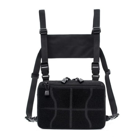 Saient Tactical chest bag vest bag adjustable shoulder strap shoulder bag waist bag chest reconnaissance bag outdoor chest rack tool bag hunting accessories
Saient Tactical chest bag vest bag adjustable shoulder strap shoulder bag waist bag chest reconnaissance bag outdoor chest rack tool bag hunting accessories