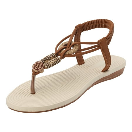 New Lightweight Platform Sandals Women s Flat Soles With Beaded Elastic Bands Fashion Beach Women s Shoes Womens Sandals
New Lightweight Platform Sandals Women s Flat Soles With Beaded Elastic Bands Fashion Beach Women s Shoes Womens Sandals