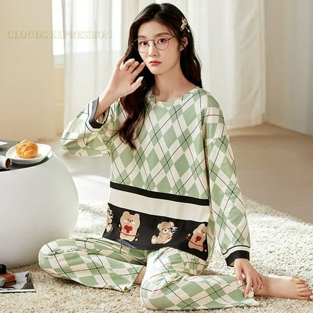 QWZNDZGR Autumn Winter Couple Pyjamas Cotton Pj Pajamas Set Women Cartoon Sleepwear Pajama Sets Pijamas Mujer Girl Pyjamas Home Clothing
QWZNDZGR Autumn Winter Couple Pyjamas Cotton Pj Pajamas Set Women Cartoon Sleepwear Pajama Sets Pijamas Mujer Girl Pyjamas Home Clothing