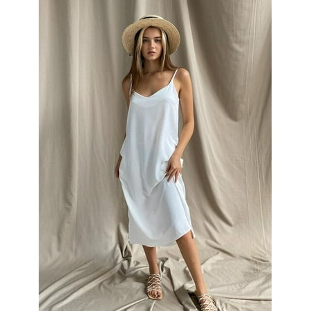DanceeMangoo White Slit Sleepwear Woman Dresses Spaghetti Strap Night Dress Women Sexy Dress Mid-Calf Womens Nightgown Spring
DanceeMangoo White Slit Sleepwear Woman Dresses Spaghetti Strap Night Dress Women Sexy Dress Mid-Calf Womens Nightgown Spring