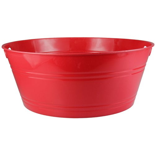 Mainstays Party Tub Red