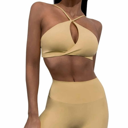 Women S Yoga Twisted Pleated Elastic Running Fitness Clothing Camisole Yoga Bra
Women S Yoga Twisted Pleated Elastic Running Fitness Clothing Camisole Yoga Bra