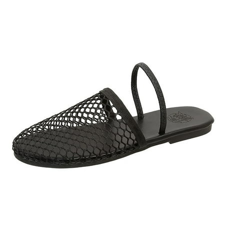 NOKIO Women s Fashionable And Versatile Round Toe Hollow Flat Roman Slippers Mesh Flat Round Toe Sandals Women s Sandals Summer Flat Sandals
NOKIO Women s Fashionable And Versatile Round Toe Hollow Flat Roman Slippers Mesh Flat Round Toe Sandals Women s Sandals Summer Flat Sandals