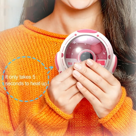 Honrane 1 Set Hand Warmer with Ambience Light Anti-lost Lanyard Portable Spaceman Pattern USB Charging Hand Warming Device for Daily Life
Honrane 1 Set Hand Warmer with Ambience Light Anti-lost Lanyard Portable Spaceman Pattern USB Charging Hand Warming Device for Daily Life