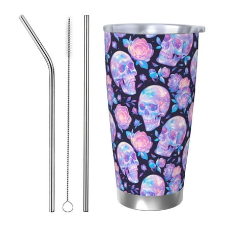 Coaee crystal Skull flower for 20oz Insulated Kettle Water Bottle For Running Hiking Cycling Climbing Men S Woman Insulated Water Bottle-Straw Three-piece Set
Coaee crystal Skull flower for 20oz Insulated Kettle Water Bottle For Running Hiking Cycling Climbing Men S Woman Insulated Water Bottle-Straw Three-piece Set