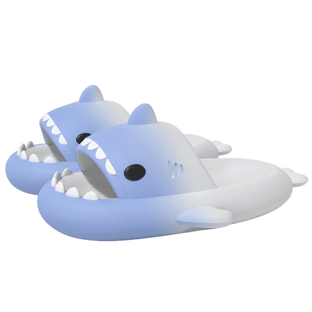QYA Unisex Gradient Cartoon Shark Slide Slippers Quick Drying Non Slip Sandals Open Toe Shoes For Shower Bathroom Beach Pool
QYA Unisex Gradient Cartoon Shark Slide Slippers Quick Drying Non Slip Sandals Open Toe Shoes For Shower Bathroom Beach Pool