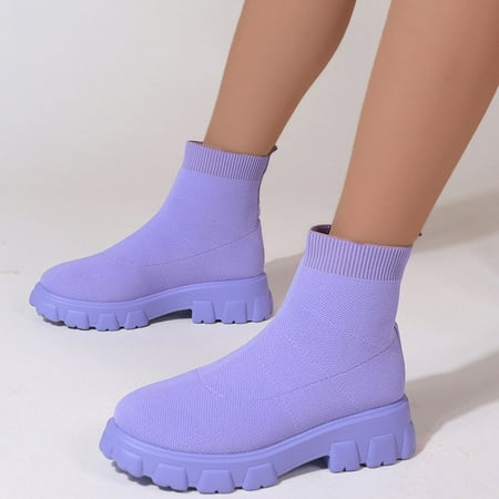 ZMHEGW Boots For Women Autumn And Winter Ankle Thick Soles Round Toe Non Slip Solid Color Fly Woven Mesh Breathable And Comtable Boots Shoes
ZMHEGW Boots For Women Autumn And Winter Ankle Thick Soles Round Toe Non Slip Solid Color Fly Woven Mesh Breathable And Comtable Boots Shoes