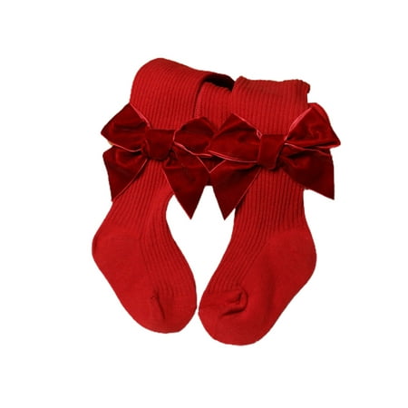 Bmnmsl Infant Christmas Ribbed Pantyhose Girls Stretch Mid-Rise Tights with Bows
Bmnmsl Infant Christmas Ribbed Pantyhose Girls Stretch Mid-Rise Tights with Bows