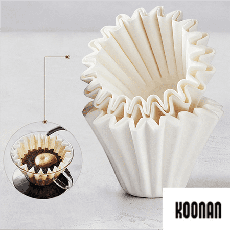 Coffee Wavy Filter Bowl Handmade Origami Filter Cup Coffee Tea Filters Paper for Espresso Coffee Drip Tools B
Coffee Wavy Filter Bowl Handmade Origami Filter Cup Coffee Tea Filters Paper for Espresso Coffee Drip Tools B