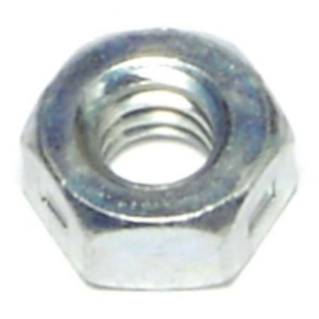 1/4 -20 Zinc Plated Grade 2 Steel Coarse Thread Lock Nuts LNS-251 (25 pcs.)