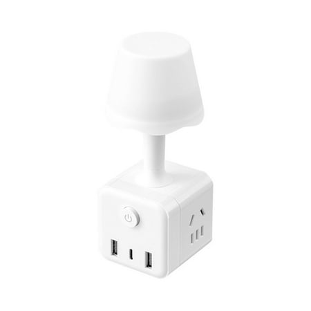 SWSUSN Bedroom Bedside Lamp Integrated Home Socket Small Night Light Multi Function Converter Socket USB for Home Use
SWSUSN Bedroom Bedside Lamp Integrated Home Socket Small Night Light Multi Function Converter Socket USB for Home Use