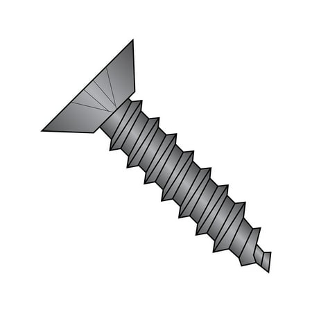 Steel Sheet Metal Screw Black Oxide Finish Undercut 82 degrees Flat Head Phillips Drive Type A #8-15 Thread Size 5/8 Length (Pack of 100)
Steel Sheet Metal Screw Black Oxide Finish Undercut 82 degrees Flat Head Phillips Drive Type A #8-15 Thread Size 5/8 Length (Pack of 100)