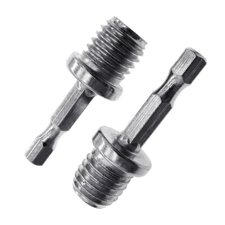 ZPAQI 2 Pieces 1/4 M14 Hexagon Connecting Rod Adapter Drill Chuck Stainless Steel
ZPAQI 2 Pieces 1/4 M14 Hexagon Connecting Rod Adapter Drill Chuck Stainless Steel