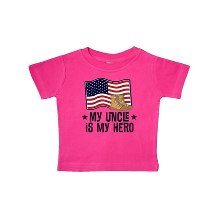 Inktastic My Uncle is my Hero Military Nephew Gift Baby Boy or Baby Girl T-Shirt
Inktastic My Uncle is my Hero Military Nephew Gift Baby Boy or Baby Girl T-Shirt
