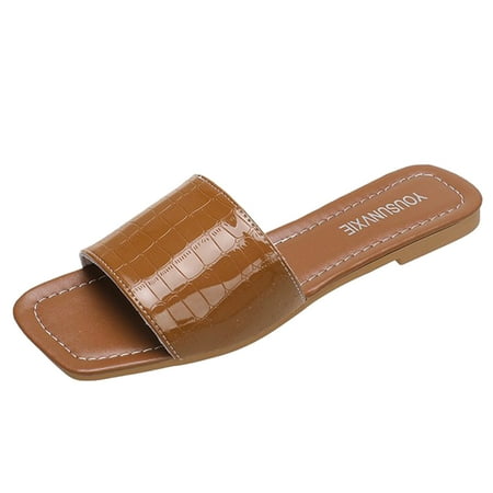 Sngxgn Slim Flip Flops for Women Beach Rubber Shower Shoes Basic Thong SandalsBedroom Slippers Brown 8.5
Sngxgn Slim Flip Flops for Women Beach Rubber Shower Shoes Basic Thong SandalsBedroom Slippers Brown 8.5
