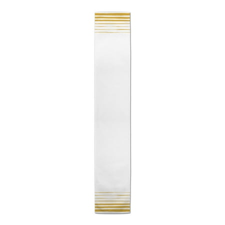 Creative Products Sketchy Stripes 16x72 Poly Twill Table Runner