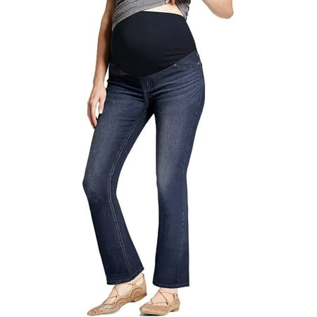 Hybrid & Company Super Comfy Stretch Women s Maternity BootCut Jeans