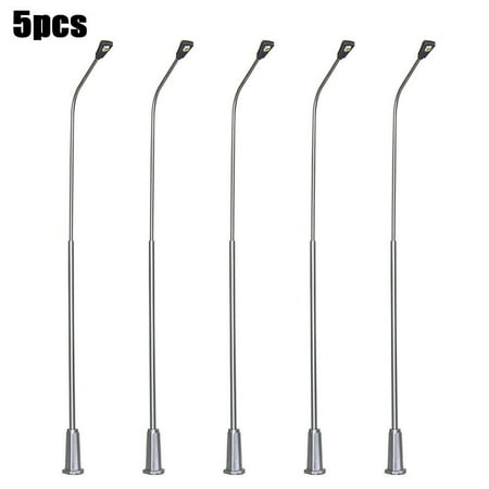 LIKEM Model Railway LED Lamp Post Street Lamps Gauge 0 for Bonsai Decor 3V/5A 20cm 5Pcs
LIKEM Model Railway LED Lamp Post Street Lamps Gauge 0 for Bonsai Decor 3V/5A 20cm 5Pcs
