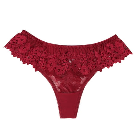 Mackneog High Rise Underwear Women Women s Comfortable Sexy Lace Thong Low Waist Cotton Crotch Underwear Cotton Lace Thong Plus Size Panties
Mackneog High Rise Underwear Women Women s Comfortable Sexy Lace Thong Low Waist Cotton Crotch Underwear Cotton Lace Thong Plus Size Panties