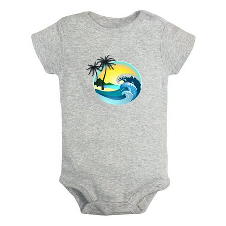 Nature Beach Pattern Rompers For Babies Newborn Baby Unisex Bodysuits Infant Jumpsuits Toddler 0-24 Months Kids One-Piece Oufits (Gray 18-24 Months)
Nature Beach Pattern Rompers For Babies Newborn Baby Unisex Bodysuits Infant Jumpsuits Toddler 0-24 Months Kids One-Piece Oufits (Gray 18-24 Months)