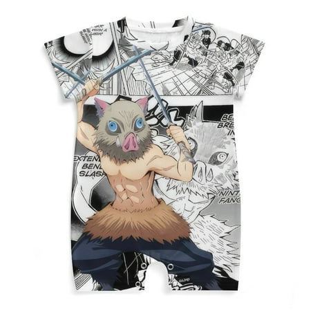 Demon Slayer Baby Romper Anime Romper for Baby Short Sleeve Pajamas for Baby Boy Girl Jumpsuits Sleep And Play 3-24 Months
Demon Slayer Baby Romper Anime Romper for Baby Short Sleeve Pajamas for Baby Boy Girl Jumpsuits Sleep And Play 3-24 Months